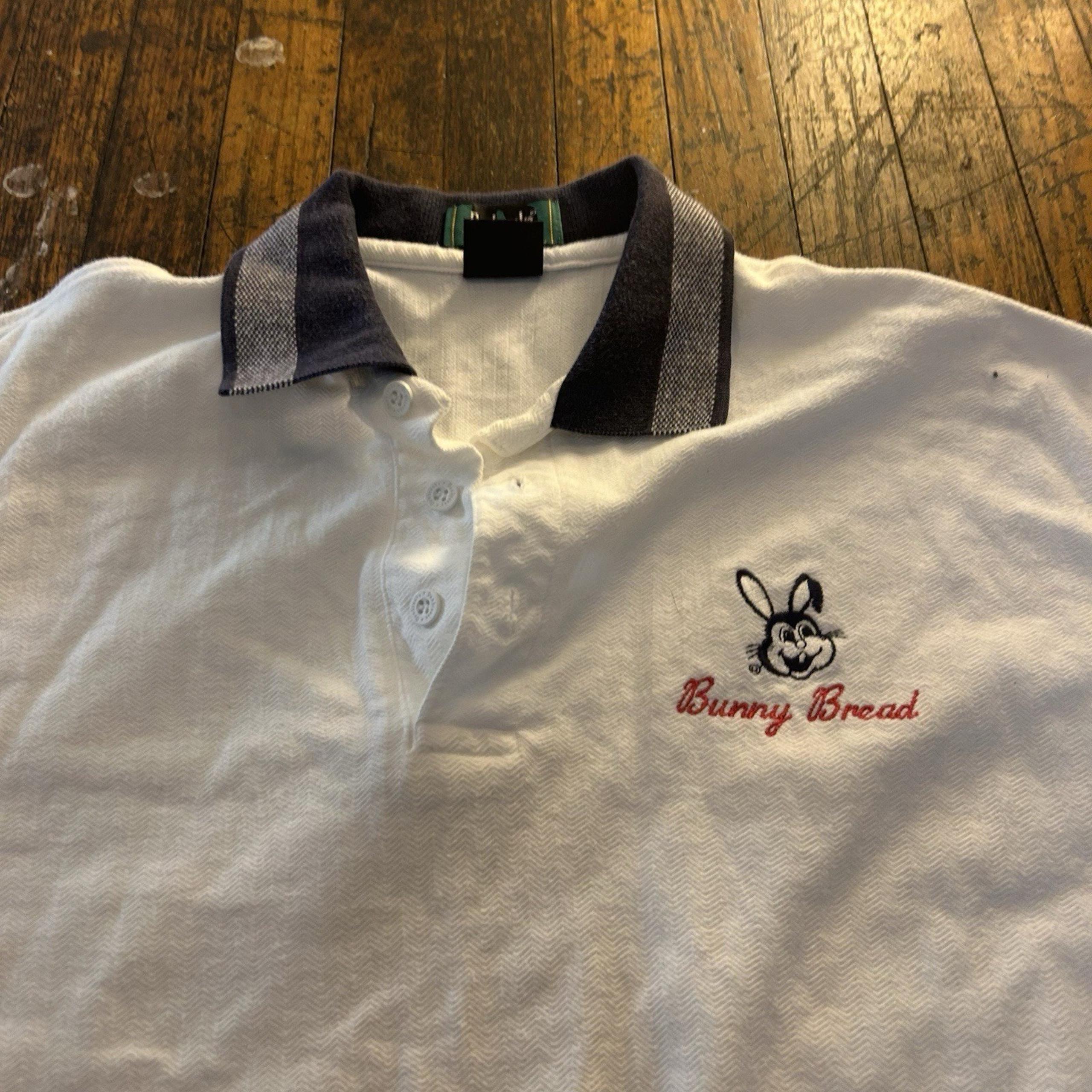 Bunny Bread Collared Shirt Size Large Dunbrooke