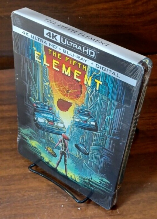 Fifth Element Steelbook (4K UHD+Blu-ray-No Digital)Discs Unused-Free Box Shippin