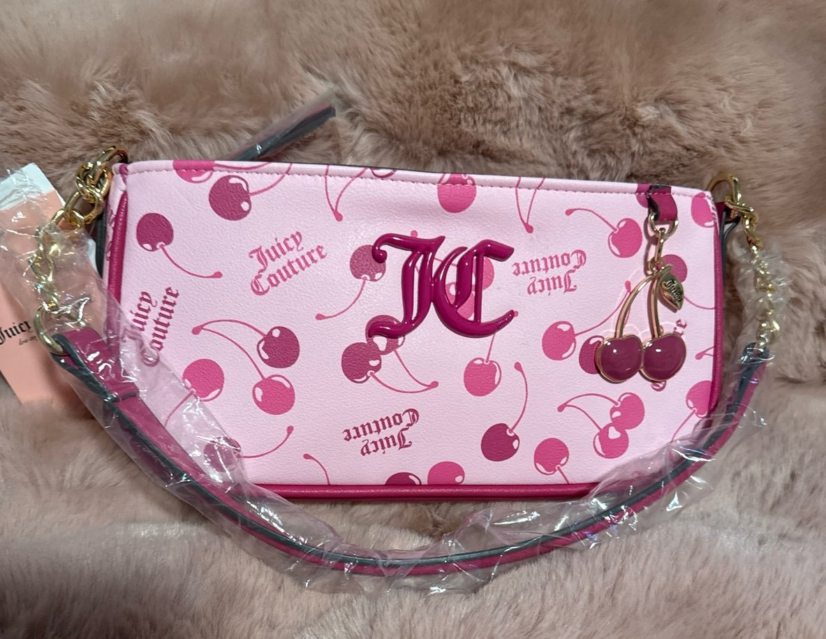 Juicy Couture Cherry On Top Shoulder Bag