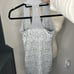 Lululemon Scoop Neck Tank Luon Petite Fleur Silver Spoon / Ambient Grey size 4