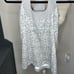 Lululemon Scoop Neck Tank Luon Petite Fleur Silver Spoon / Ambient Grey size 4
