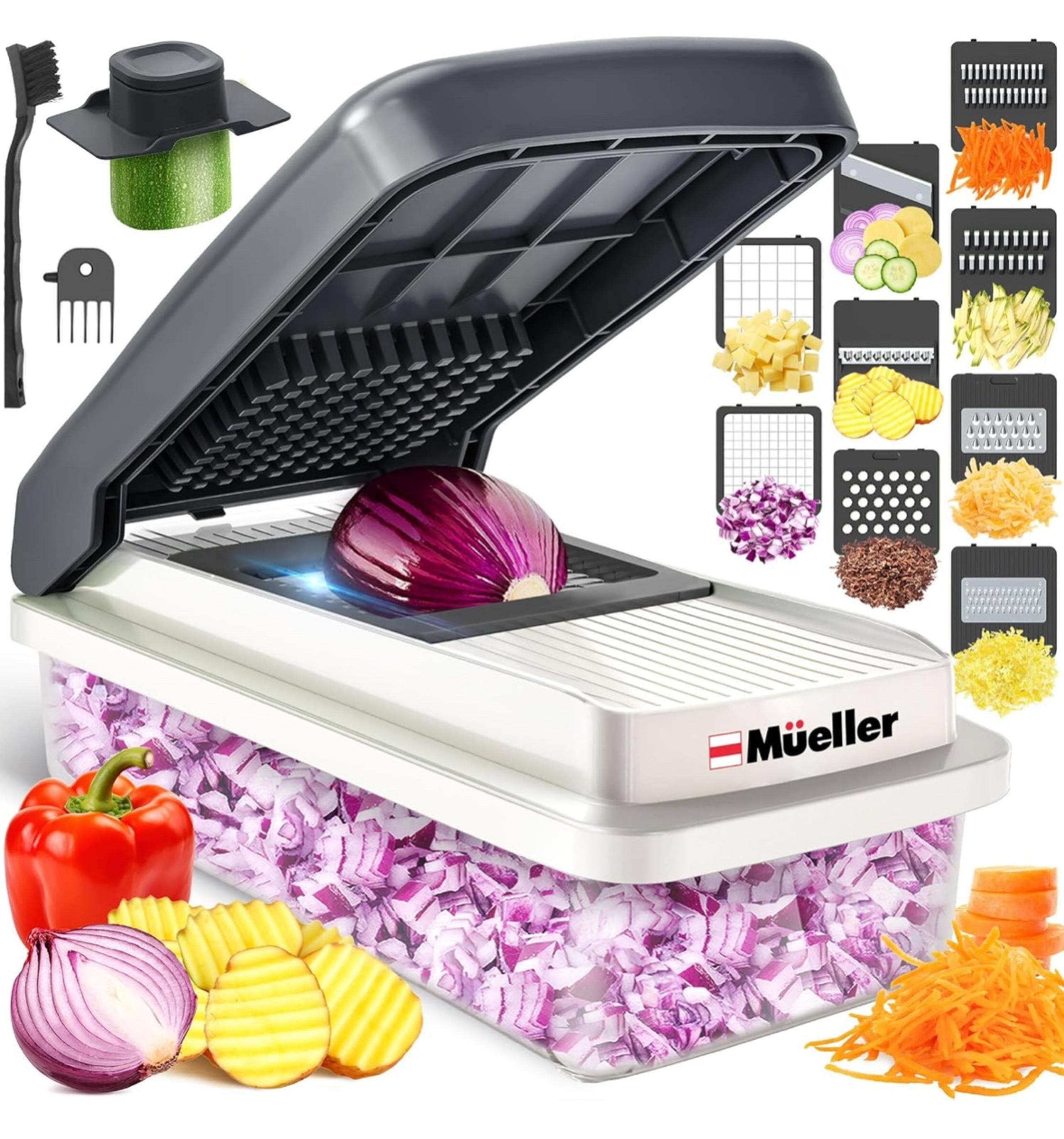 Vegetable Chopper 9 Blade, Mandoline Slicer, Veggie Chopper, Cheese Grater