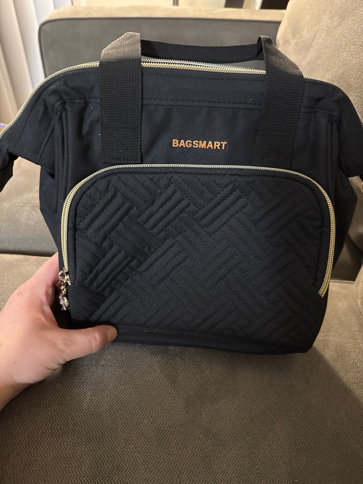 Bagsmart Black Cosmetic Bag