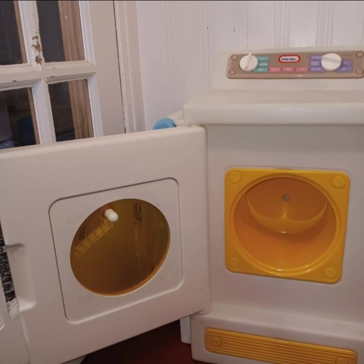 little tikes washer and dryer vintage