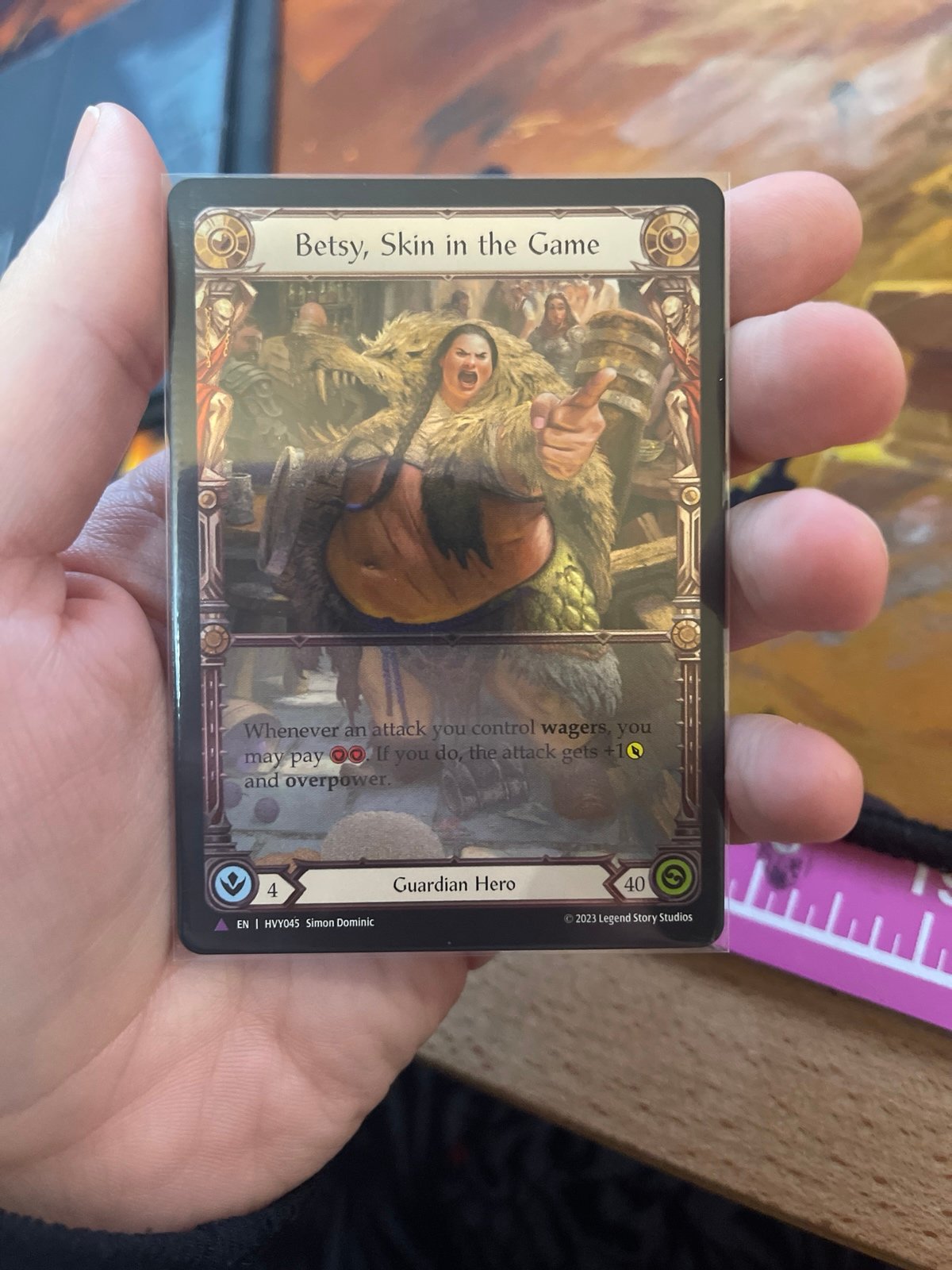 Flesh and blood Marvel Betsy Skin in the Game