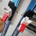 Vintage HART Freespirit Skis with Marker Bindings 160-85614585 Blue & White