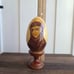 VTG Russian Orthodox Hand Painted Wood Nested Easter Eggs Virgin Mary Cathedral