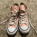 Pink hi top converse
