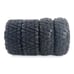 Set of Four (4)-Tire Set ATV Go Kart tires, 145/70-6 4PR B 4 Ply, Black