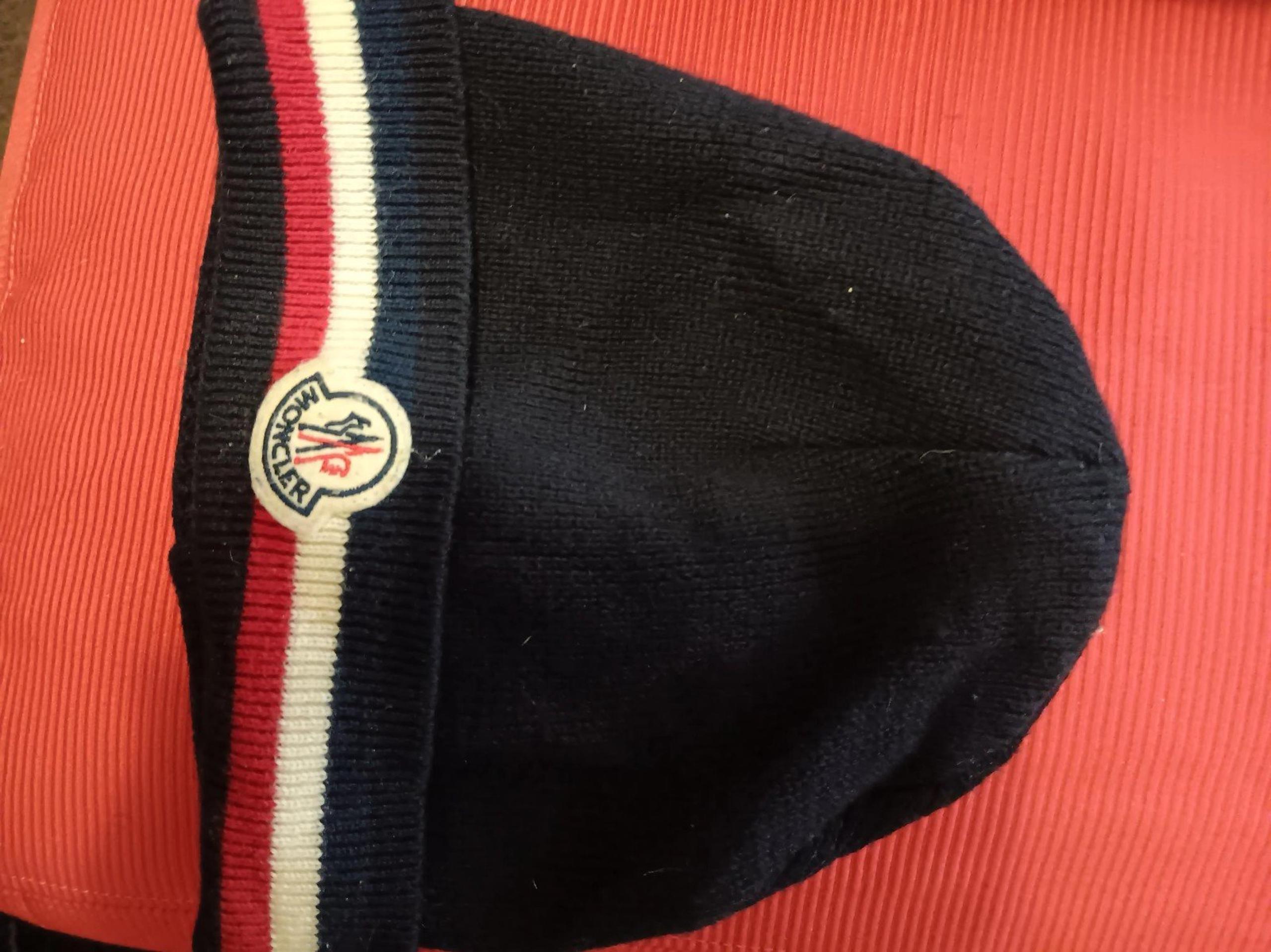 Moncler beanie hats for men