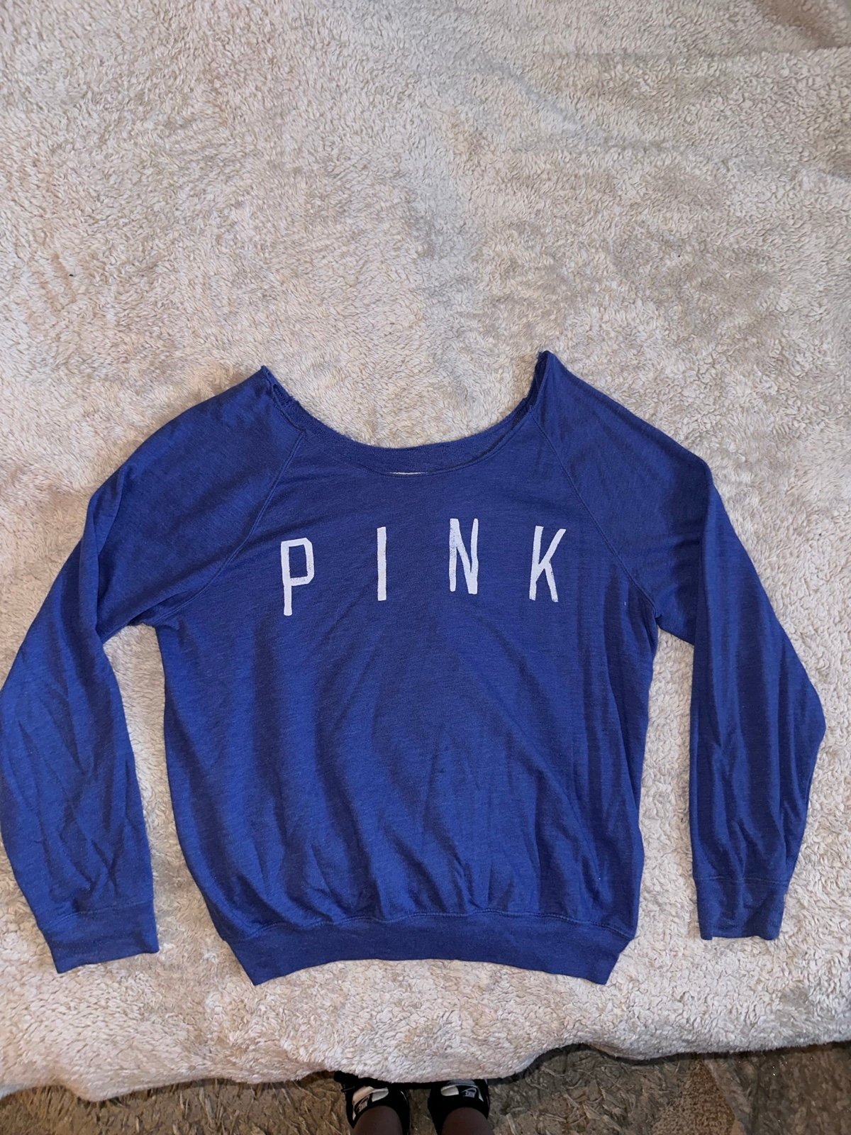 Vintage Victoria’s Secret PINK Blue Sweater