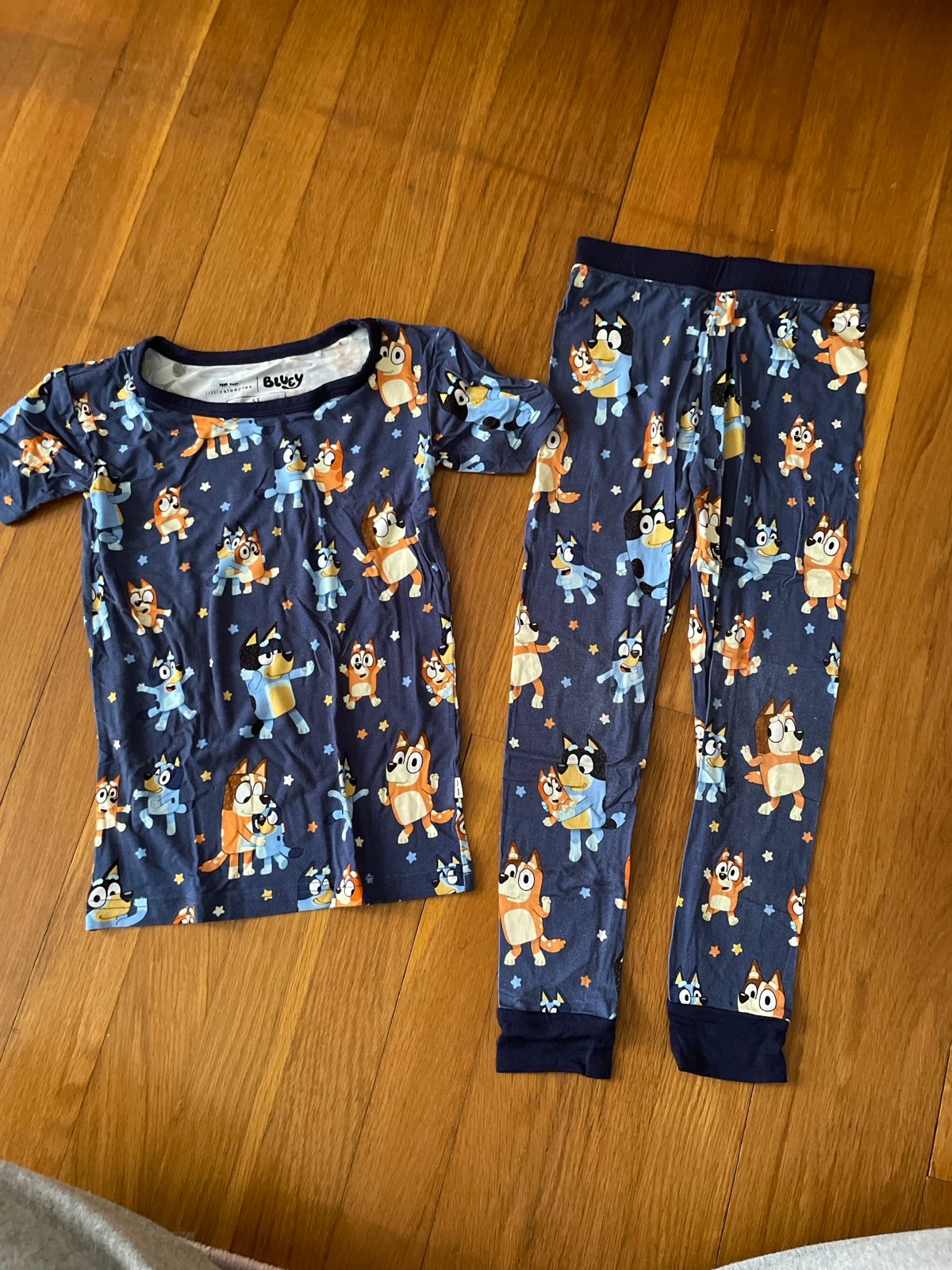 Little Sleepies 3T OG Bluey PJ Set
