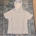 Lululemon Serenity Hoodie Size 4 Heathered Light Grey