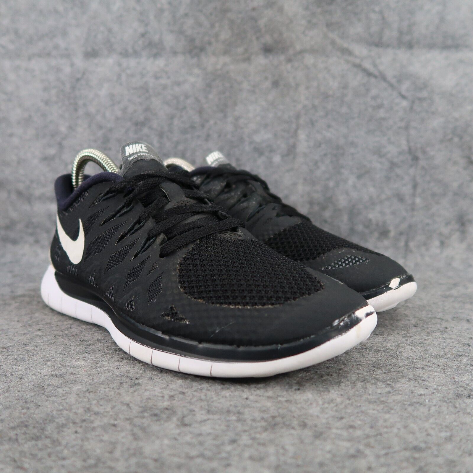 Nike Shoes Womens 7 Sneakers Athletic Free 5.0 Trainers Lifestyle Active Black