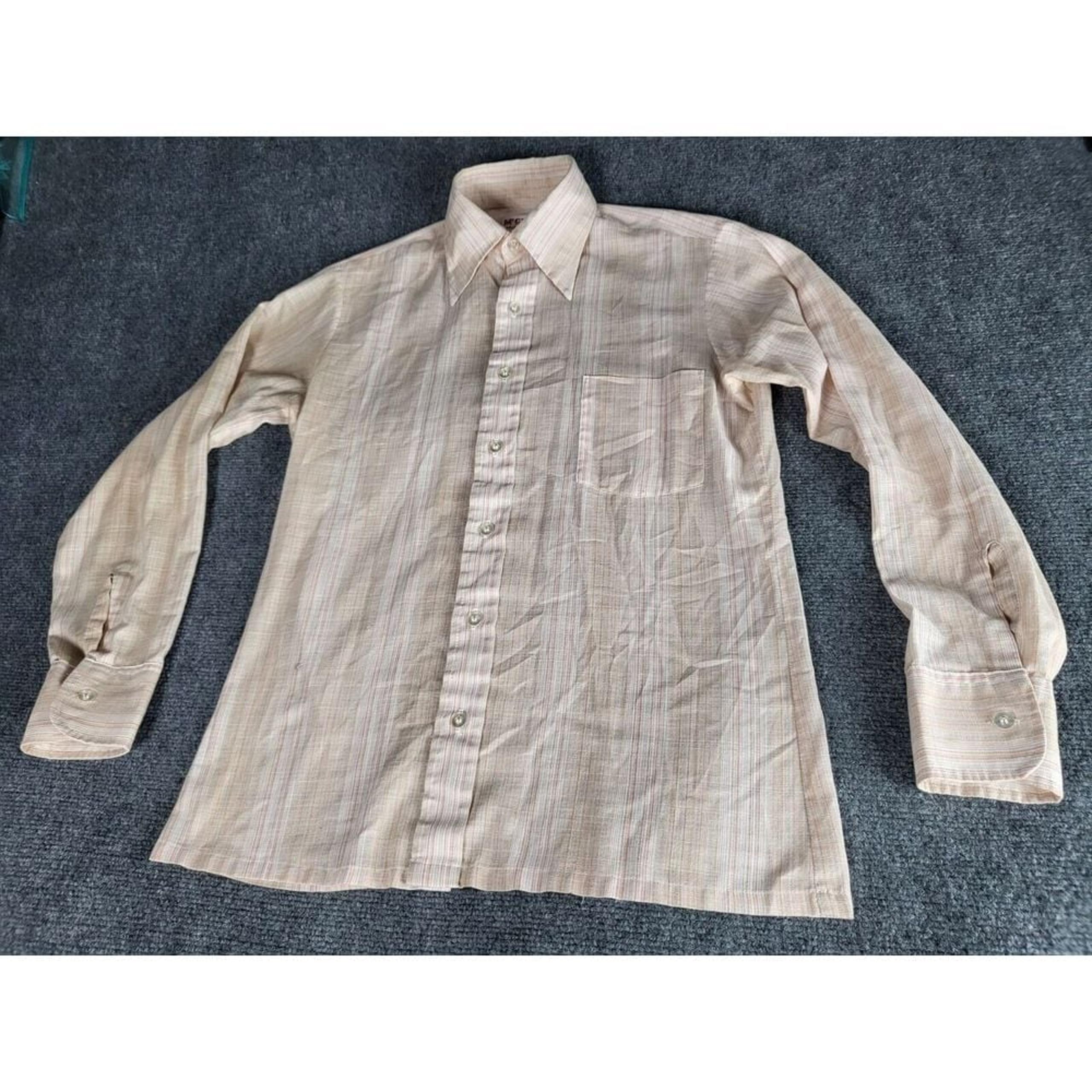 Vintage McGregor Button Up Shirt Men Sz S Collared Western Cowboy Workwear 90s
