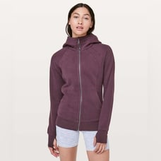 Lululemon Scuba Hoodie *Light Cotton Fleece Arctic Plum Size 2