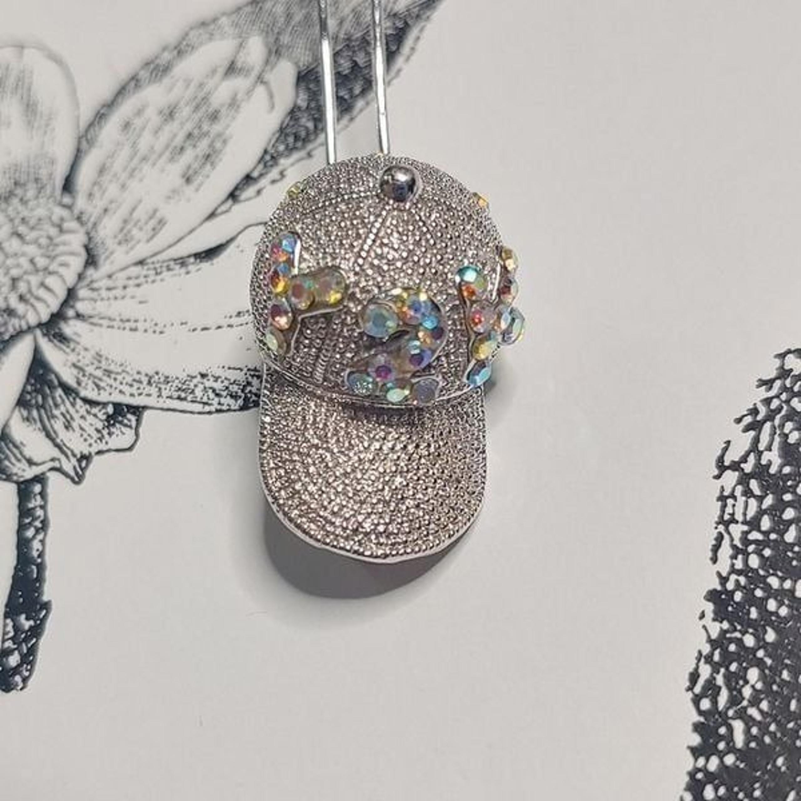 Y2K Tiny Baseball Cap Hairpin