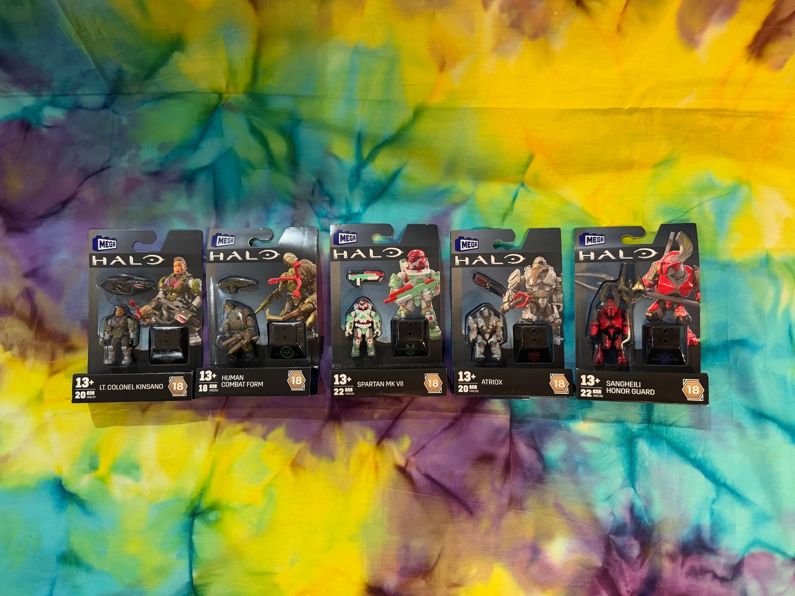 Mega Construx Halo Heroes Series 18 Complete Set of 5