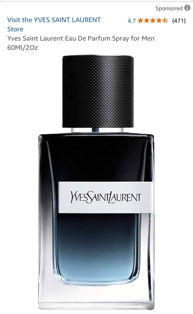 New Yves Saint Laurent Eau De Parfum Spray for Men