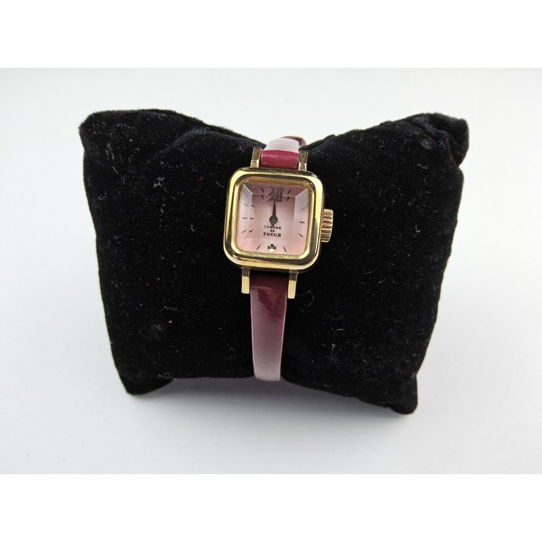 Cabane De Zucca Seiko Women's Beveled Watch