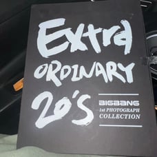 Big Bang Extraordinary 20's Photobook 1ST OOP