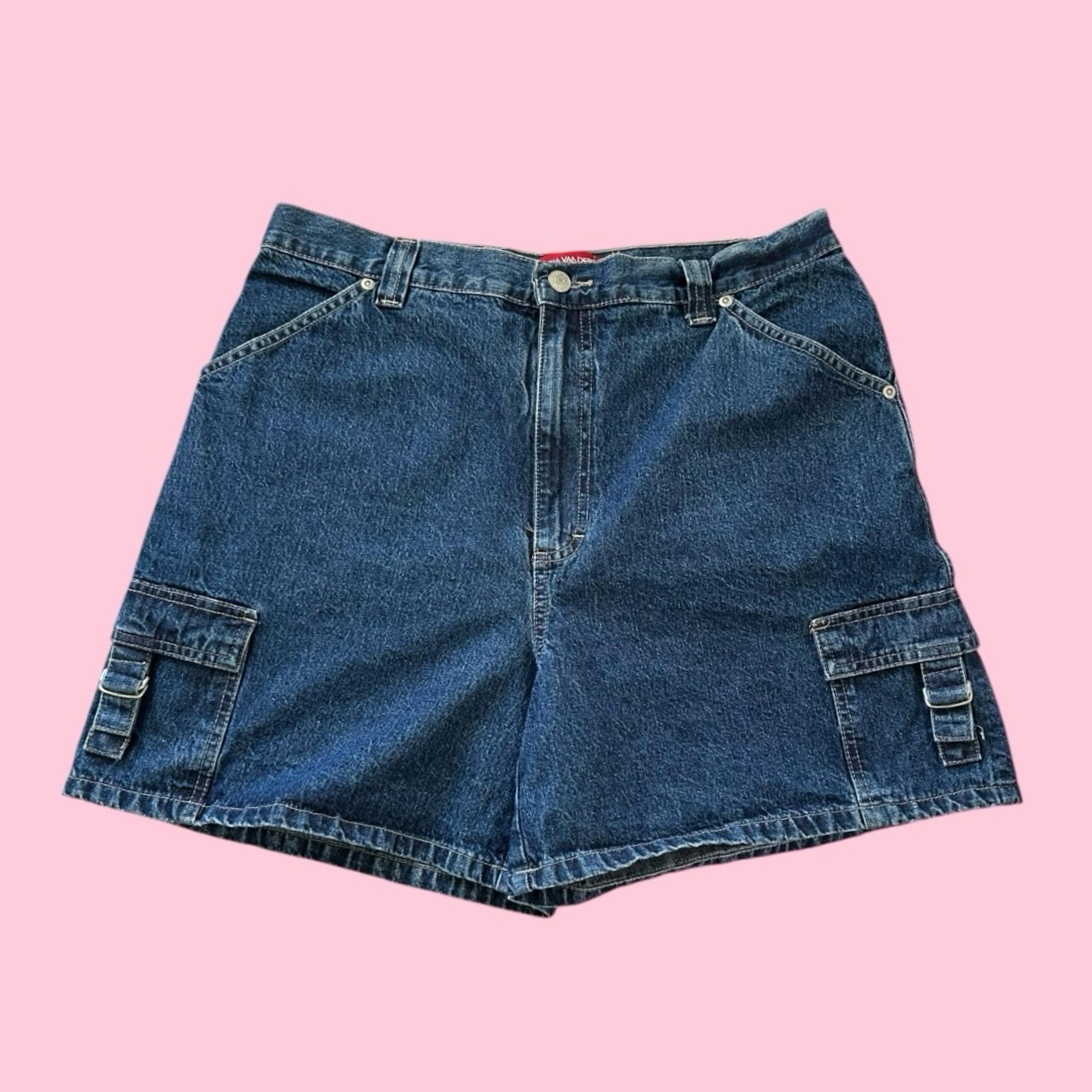 Vintage Gloria Vanderbilt Blue Denim High Waisted Shorts
