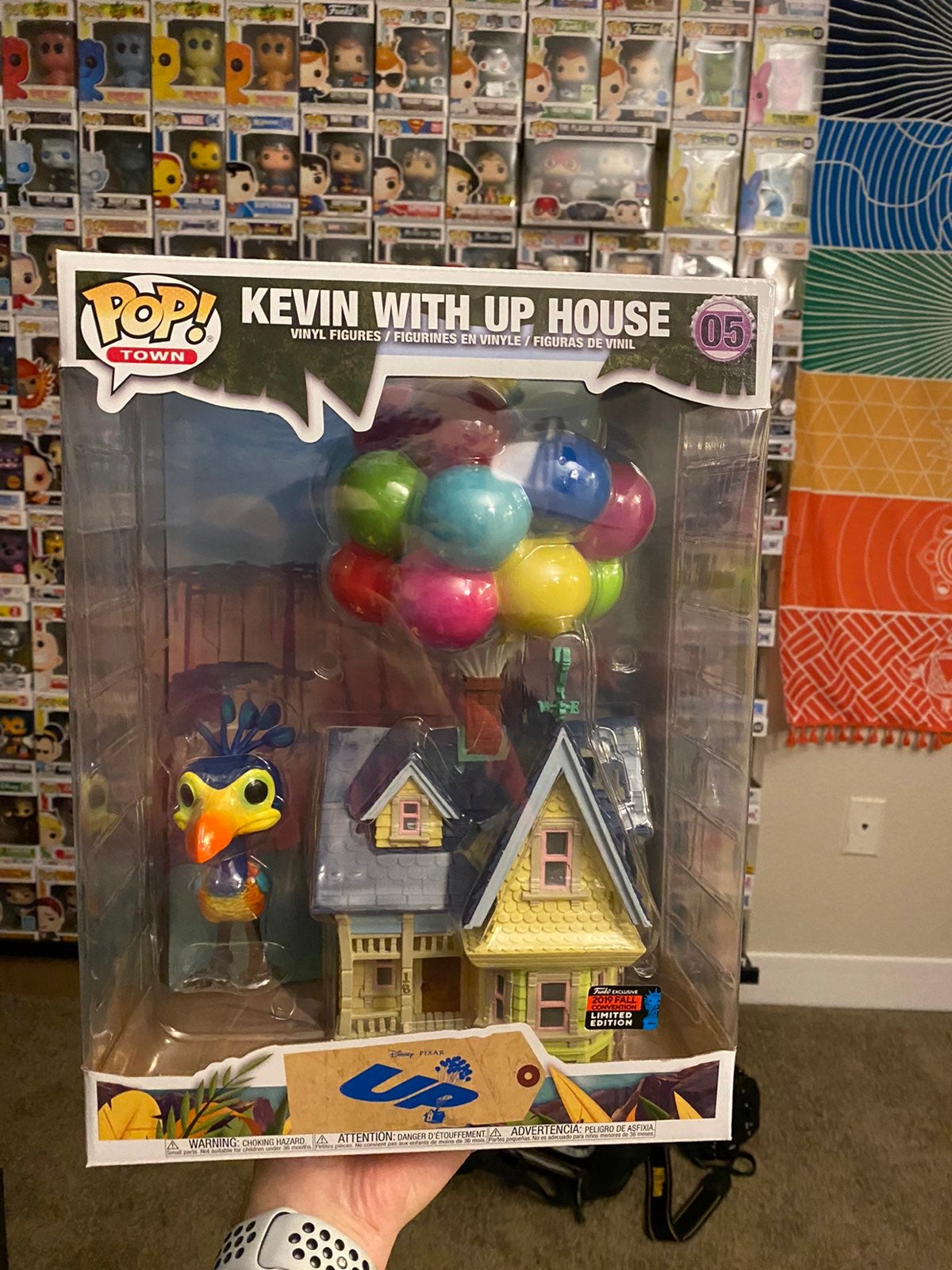Kevin with UP House Funko Pop