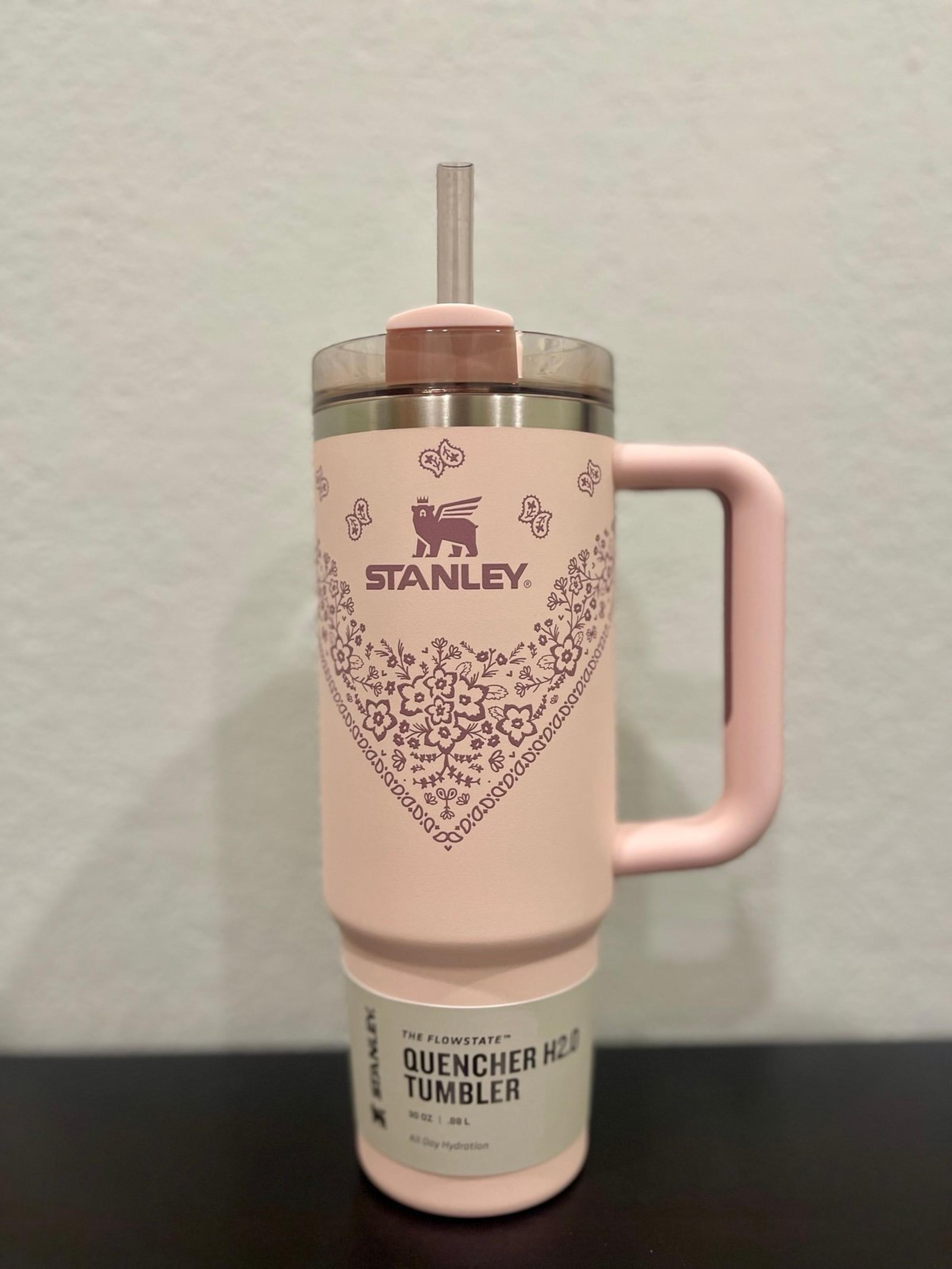 NEW! Stanley Quencher Conch Floral 30oz Tumbler -Mesa Rose