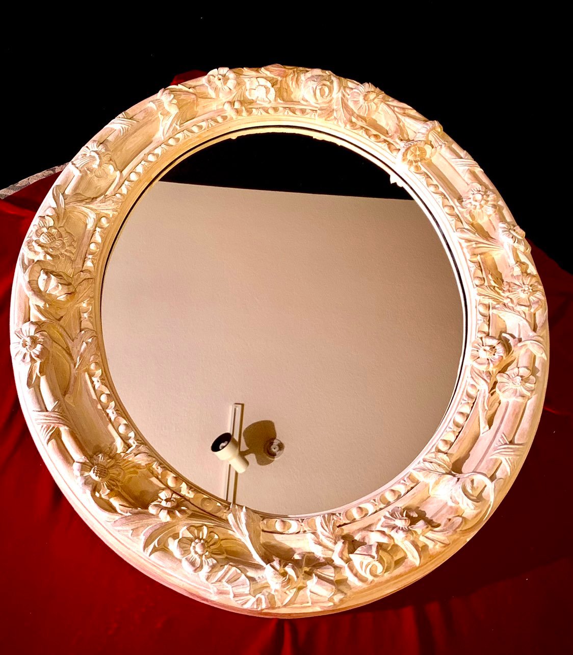 Accent Plus Silver Circles Mirrored Tray 12x12x2.5 Accent Plus Silver Circles Mirrored Tray 12x12x2.5