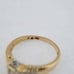 Estate Sale Vintage 10k Yellow Gold Diamond Ring Size 7 - Appraised at 700
