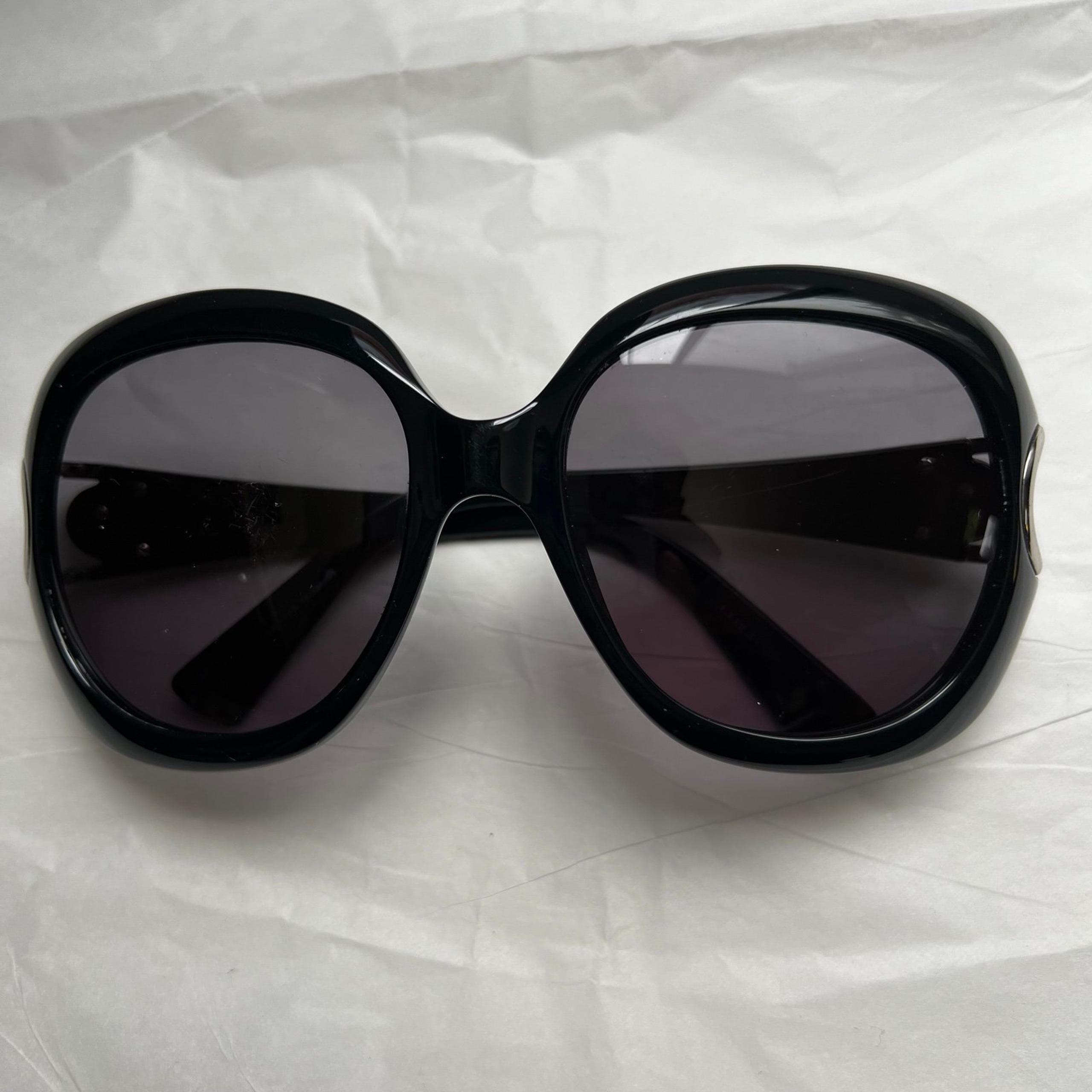 Giorgio Armani Square Black Sunglasses