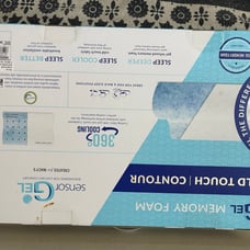 Memory gel pillow