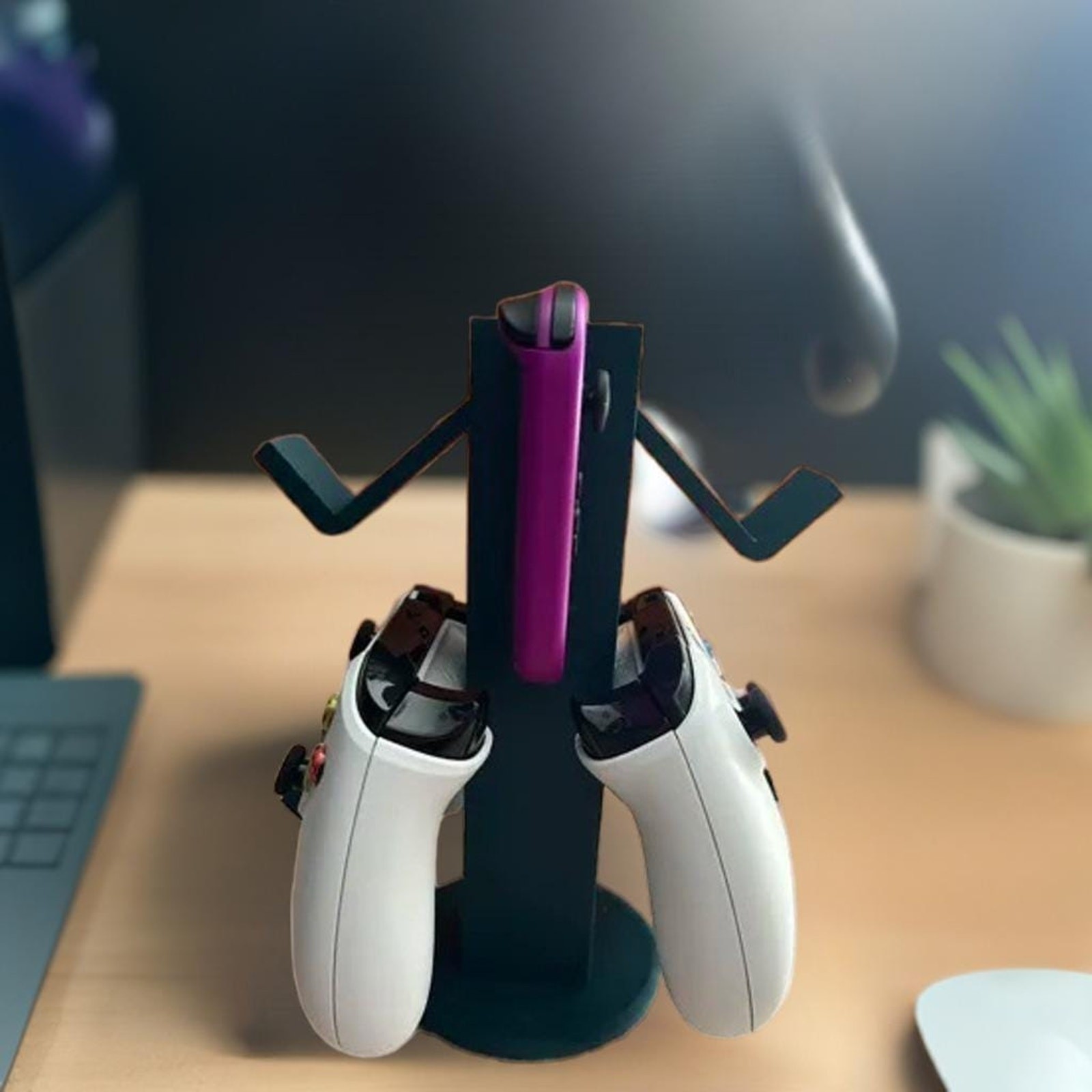 Dual Game Controller Desktop Stand | Multi-Controll er Display Holder | Gaming