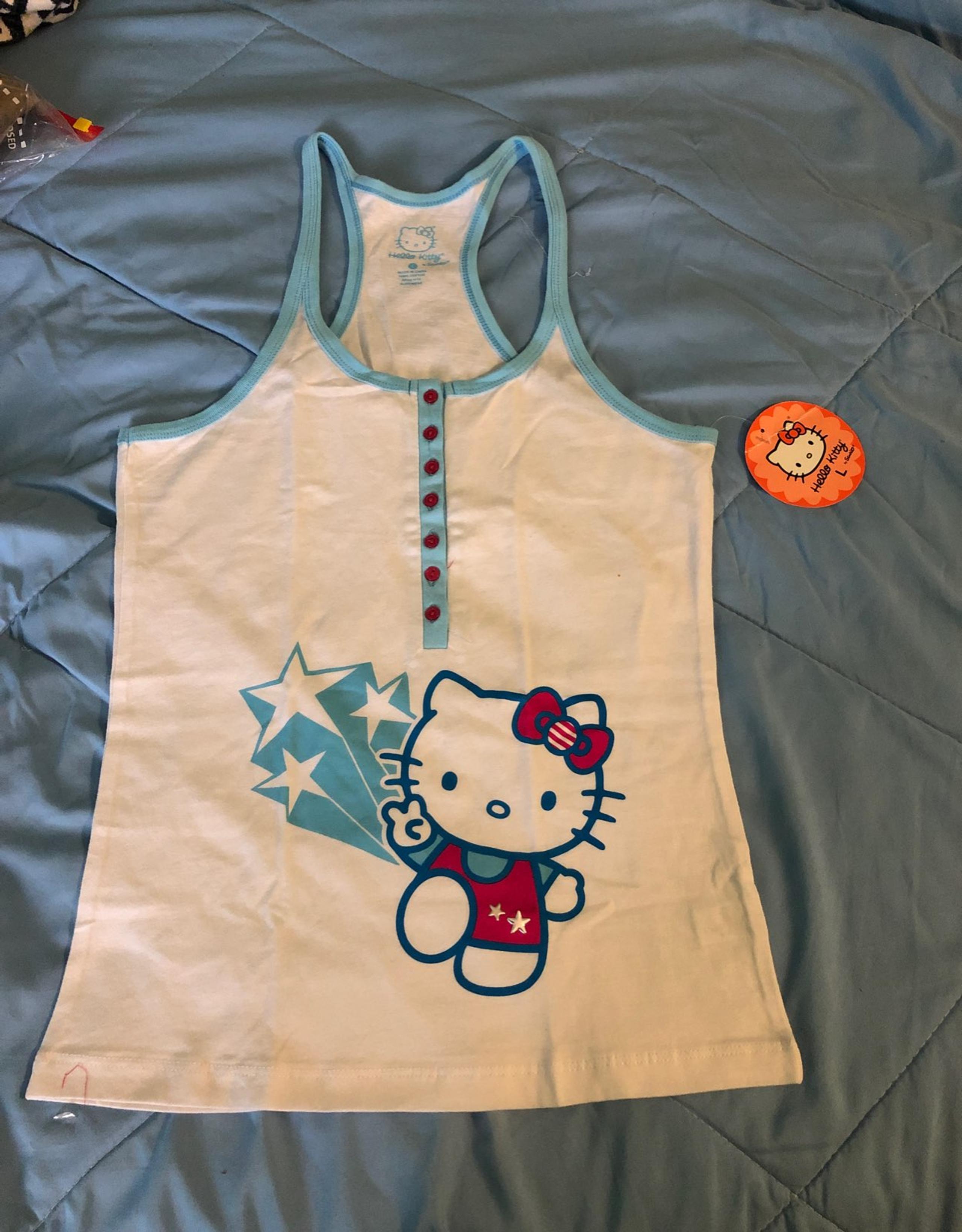 Hello kitty Tank Top size large new