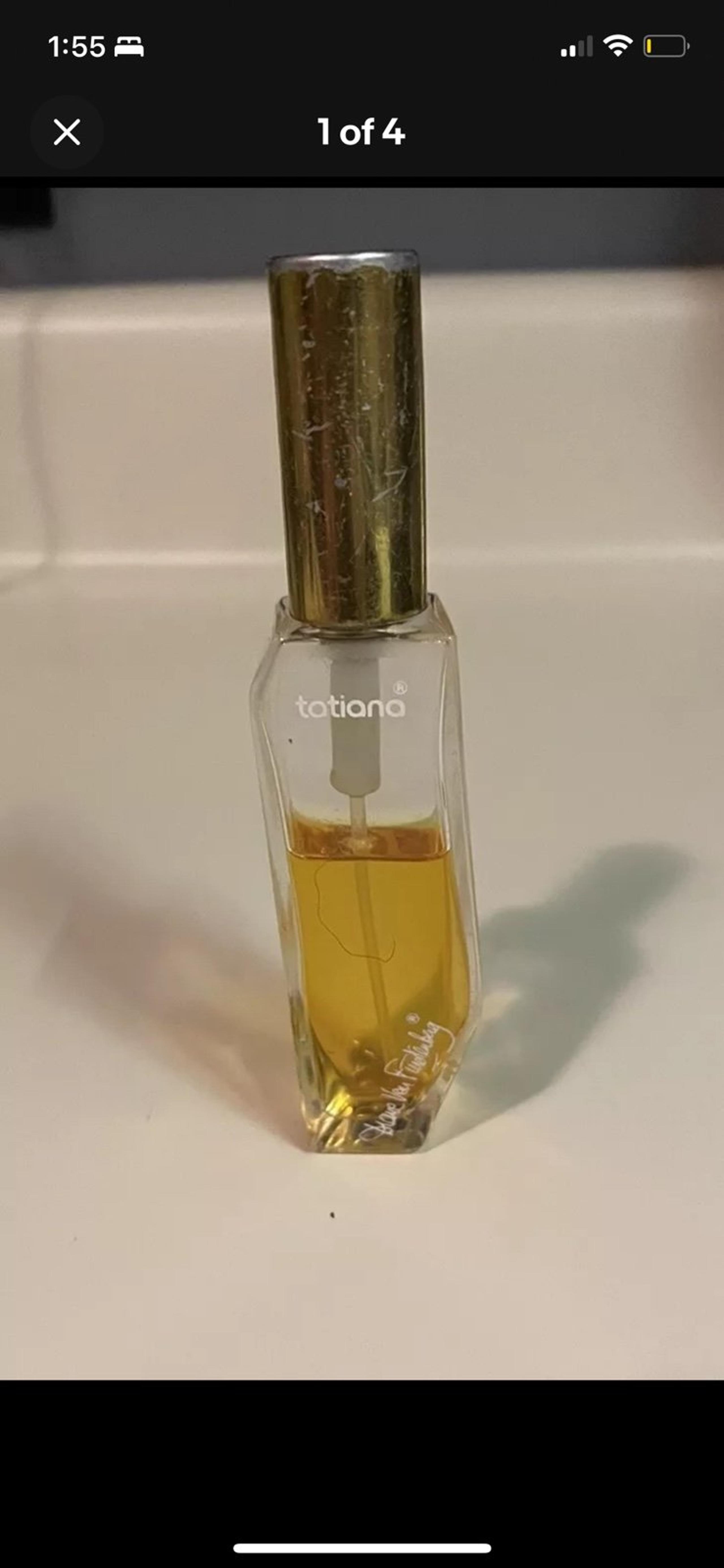 Vintage 1979 Tatiana By Diane Von Furstenberg Cologne Spray .7 oz  Without Box