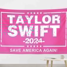 Taylor Swift Save America Again Extra Large Flag 5x8 Foot Double Sided