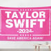 Taylor Swift Save America Again Extra Large Flag 5x8 Foot Double Sided