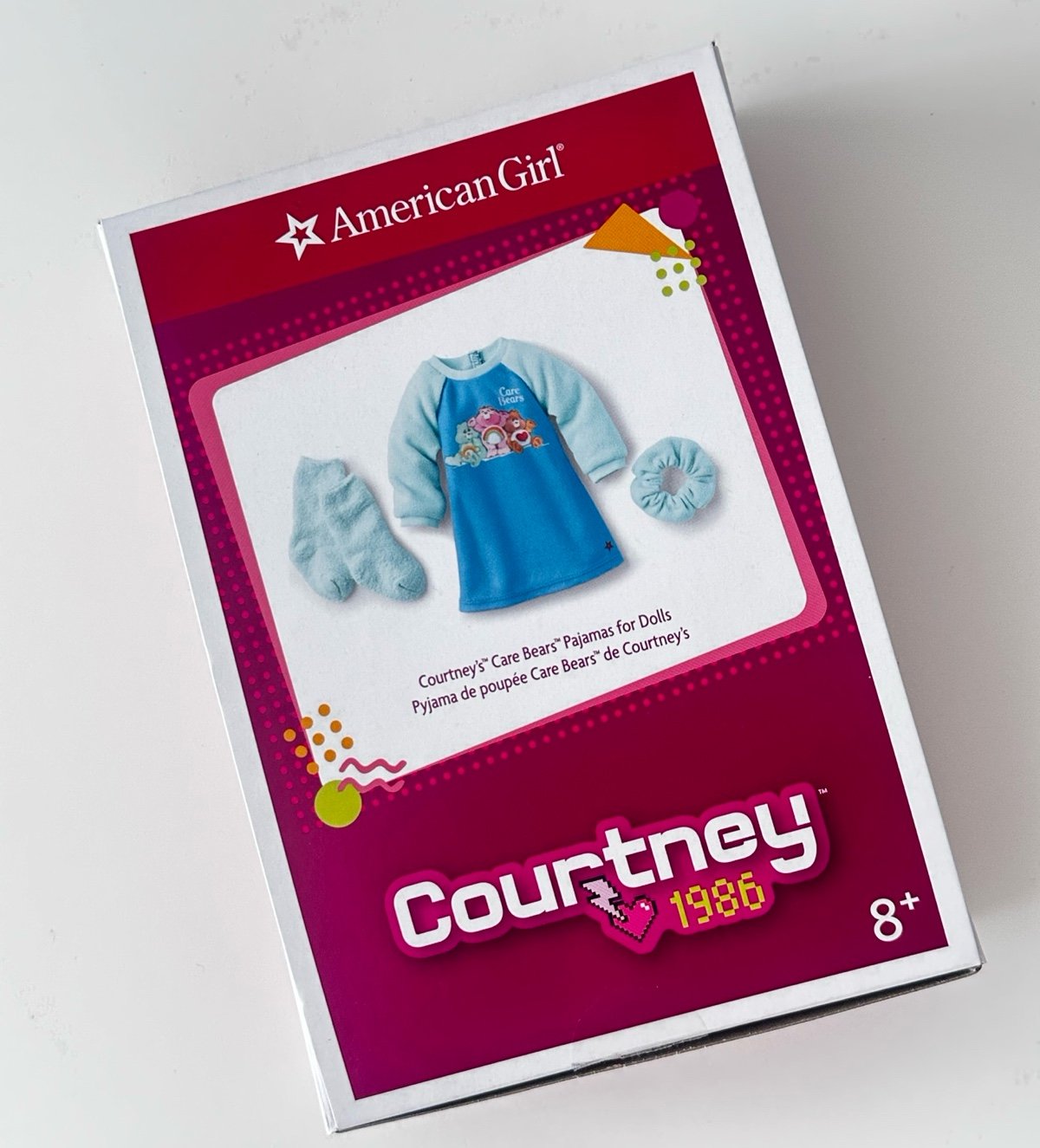 American Girl Courtney’s Care Bear PJs