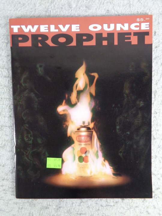 12 Ounce Prophet Street Art Graffiti Magazine Premier Issue #1 1995 w/ Poster