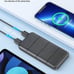 Portable-Charger-Power-Bank - 15000mAh Dual USB Power Bank Output 5V3.1A, Fast!