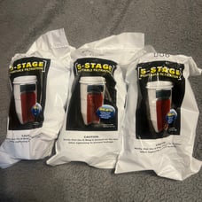 Zero Water 5-Stage Portable Filtration 3-Pack Brand New Sealed