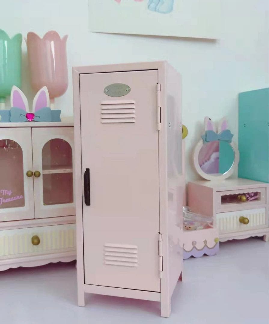 South Korea Exclusive Locker Mini Size Miniature etudehouse with Key