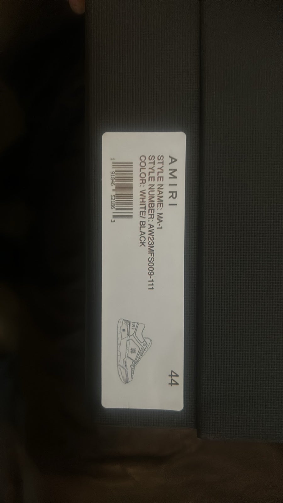 Amiri shoes
