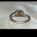 Double opal Ring vintage