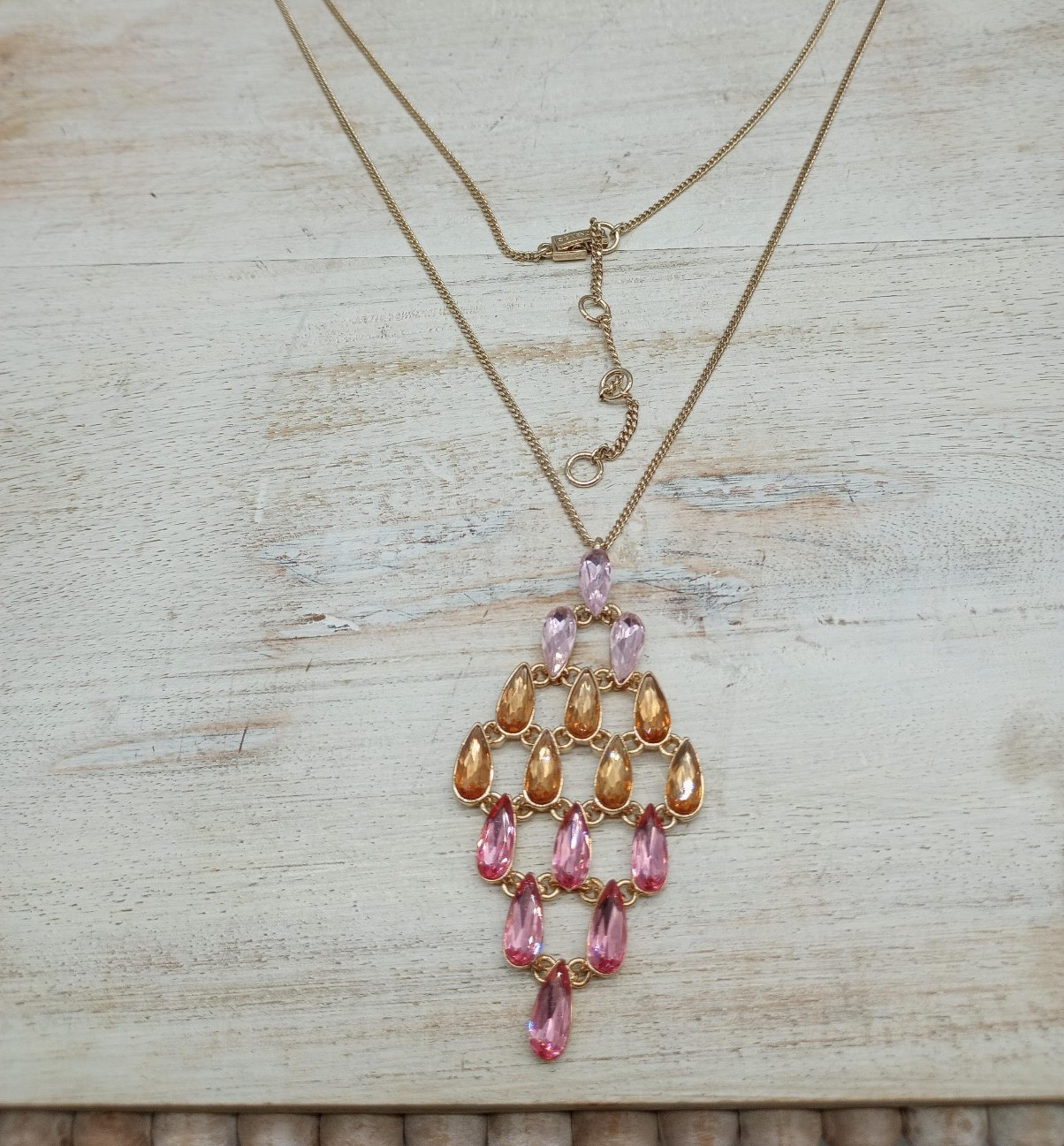Givenchy Gold-Tone Stone Necklace