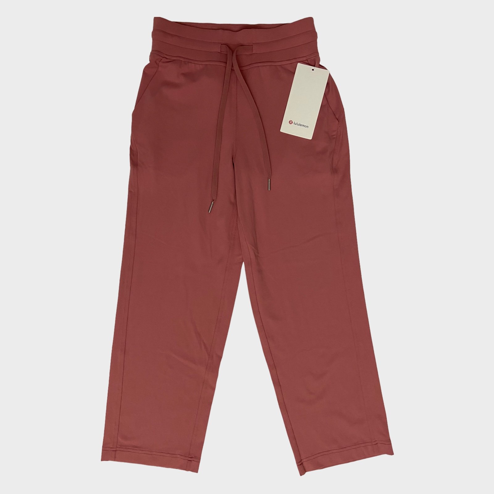 Lululemon Ready to Rulu Straight-Leg High-Rise Crop 24 - Brier Rose, Size 2