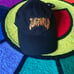 JUICEWRLD Men's Black Orange Baseball Hat Cap