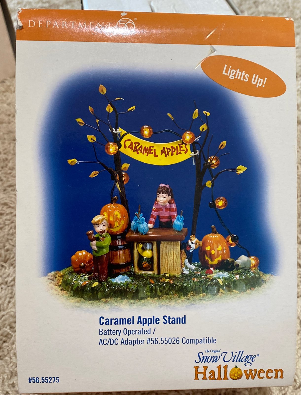 Dept 56 Caramel Apple Stand
