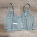 Victoria's Secret NWT Dream Angels Unlined Lace-Up Corset Top M