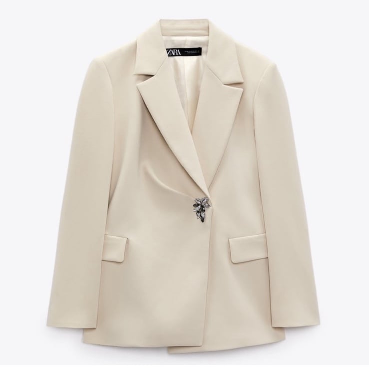 Chic Cream Blazer